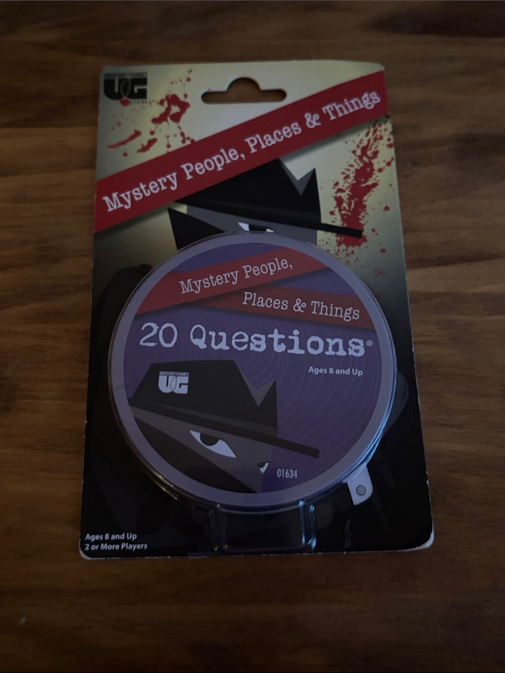 20 Questions: Mystery People, Places & Things Party Game